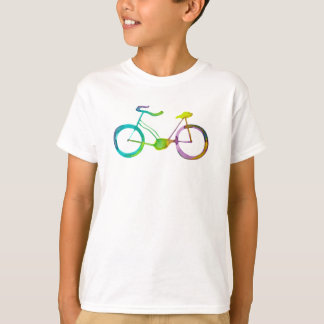 Wasserfarbenrad T-Shirt