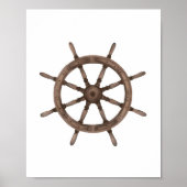 Wasserfarbenraderdekor Poster (Vorne)