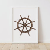 Wasserfarbenraderdekor Poster