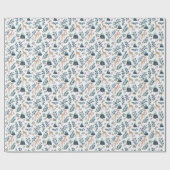 Wasserfarbenreeder im Wald Geschenkpapier (Flach)