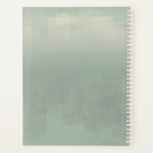 Wasserfarbenreflektionen Hochzeitssage ID774 Planer (Rückseite)