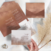 Wasserfarbenreflektionen Hochzeitszange ID774