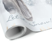 Wasserfarbenreiniger im Wald Geschenkpapier (Rolleneckpunkt)