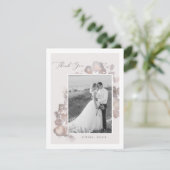 Wasserfarbenromane Dankeschön Karte (Stehend Vorderseite)