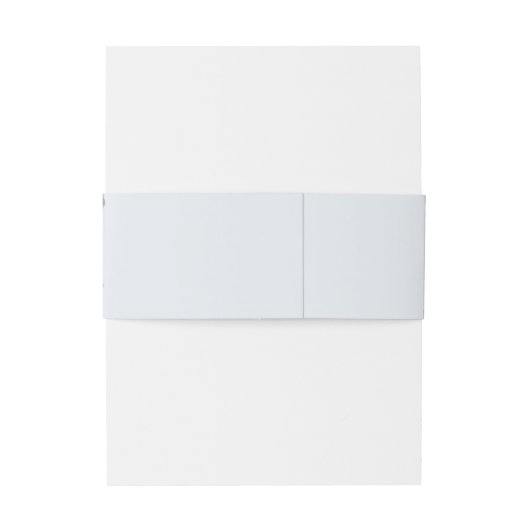 Wasserfarbenromane Einladungsbanderole (Rückseitenbeispiel)