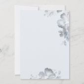 Wasserfarbenromantik Einladung (Rückseite)