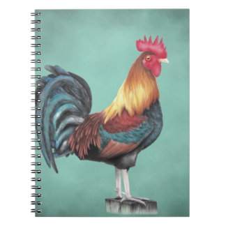 Wasserfarbenrooster Notizblock