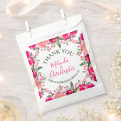 Wasserfarbenrosa Blumenzehen Geschenktütchen (Ausgeschnitten)