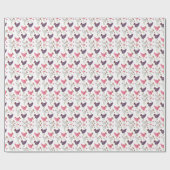 Wasserfarbenroster-Muster Geschenkpapier (Flach)