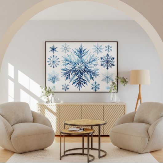 Wasserfarbensammlung Poster