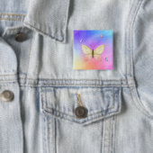 Wasserfarbenschmetterling Button (Beispiel)
