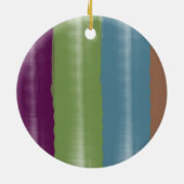 Wasserfarbenschmetterling Keramikornament (Hinten)