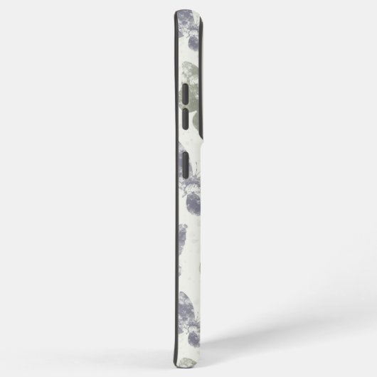 Wasserfarbenschmetterlinge in Mauve & Sage Samsung Galaxy Hülle (Rechte Seite)