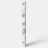 Wasserfarbenschmetterlinge in Mauve & Sage Samsung Galaxy Hülle (Linke Seite)