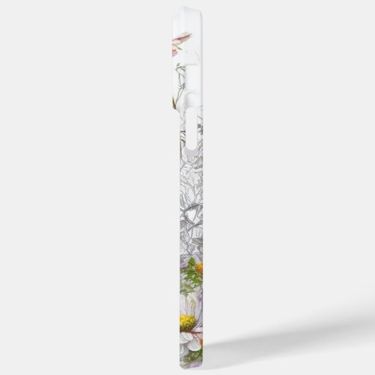 WASSERFARBENSCHWARZ UND DACKEL-HUND Case-Mate iPhone HÜLLE (Rückseite / Links)