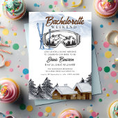 Wasserfarbenskifahren Einladung