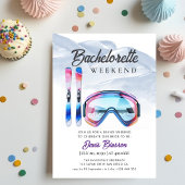 Wasserfarbenskifahren Einladung