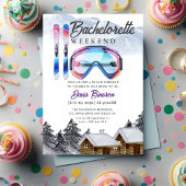 Wasserfarbenskifahren Einladung