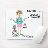 Wasserfarbenskizze erforderlich nach 50 Jahren Mousepad (Mit Mouse)