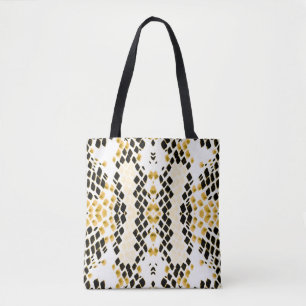 Wasserfarbensnakeskin: extravagantes Muster Tasche