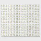 Wasserfarbenspecht Geschenkpapier (Flach)