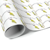 Wasserfarbenspecht Geschenkpapier (Rolleneckpunkt)