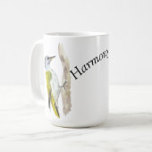 Wasserfarbenspecht Kaffeetasse (Vorderseite Links)
