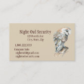 Wasserfarbensperrgeschäft Visitenkarte (Vorderseite)