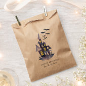 Wasserfarbensprechhaus Geschenktütchen (Ausgeschnitten)