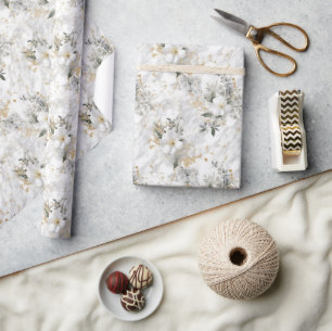 Wasserfarbenspringblumen Marieln Geschenkpapier