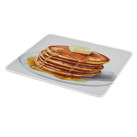 WASSERFARBENSTACK VON PANKEN MIT BUTTER SCHNEIDEBRETT (Ecke)