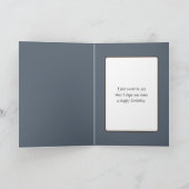 Wasserfarbenstall zum Geburtstag mit Wildblumen Karte (Innenseite)