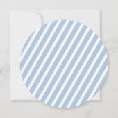 Wasserfarbenstrand Save the Date Hochzeit (Rückseite)