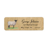 Wasserfarbensuffolk Sheep (Vorne)