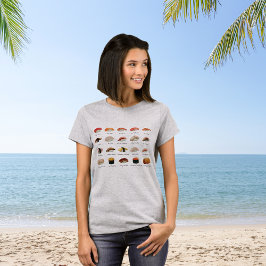 Wasserfarbensushi-Diagramm T-Shirt