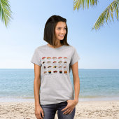Wasserfarbensushi-Diagramm T-Shirt