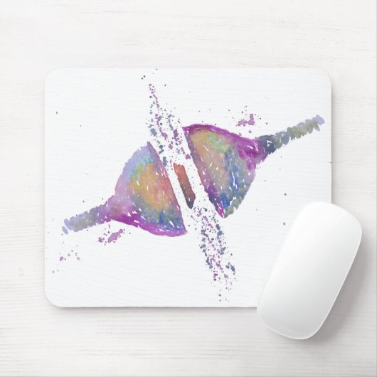 Wasserfarbensynapse ...... Medizin Mousepad (Mit Mouse)