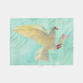 Wasserfarbentobe Fleecedecke (Vorderseite (Horizontal))