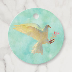 Wasserfarbentobe Geschenkanhänger