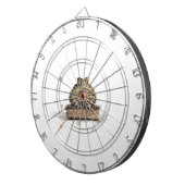 Wasserfarbentoilette Dartscheibe (Vorderseite rechts)