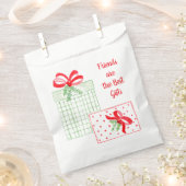 Wasserfarbenurlaub präsentiert sich mit Bows FRIEN Geschenktütchen (Ausgeschnitten)