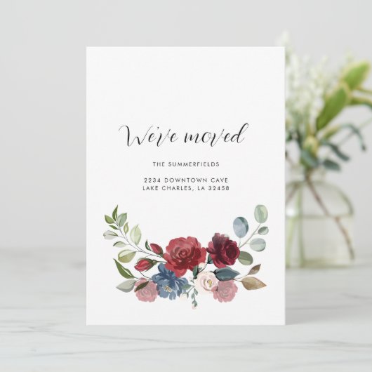 Wasserfarbenveränderung Ankündigung (Stehend Vorderseite)