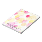 Wasserfarbenverse Notizblock (Rotiert)