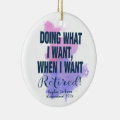 Wasserfarbenversorgung, was ich Gewollt habe Keramik Ornament (Rechts)