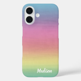 Wasserfarbenverträglichkeit | PERSONALISIERT iPhone 16 Hülle