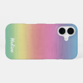 Wasserfarbenverträglichkeit | PERSONALISIERT iPhone 16 Hülle (Rückseite (Horizontal))