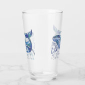 Wasserfarbenwal - Ich wale immer Liebe Sie Glas (Rechts)