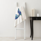 Wasserfarbenwal - Ich wale immer Liebe Sie Sherpadecke (Beispiel)