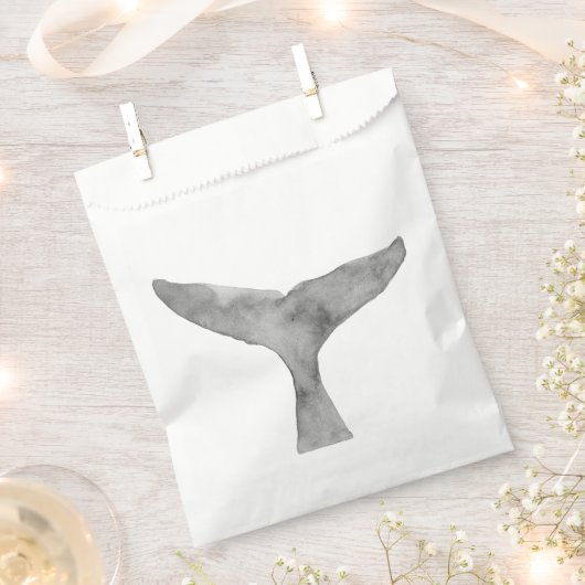 Wasserfarbenwald-Fluke Geschenktütchen (Ausgeschnitten)