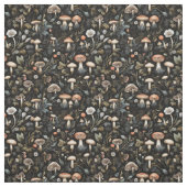 Wasserfarbenwald Grüne Pilze fallen Stoff (Muster)